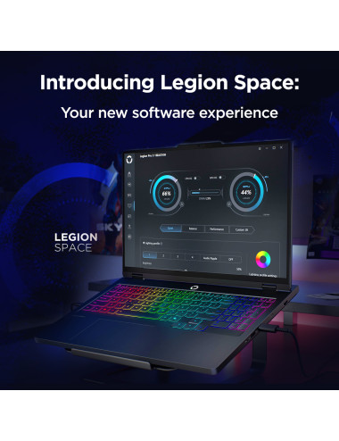 Lenovo Legion Pro 5 16IAX10 | Eclipse Black | 16 " | OLED | WQXGA | 2560 x 1600 pixels | Glossy | Intel Core Ultra 7 | 255HX | 3
