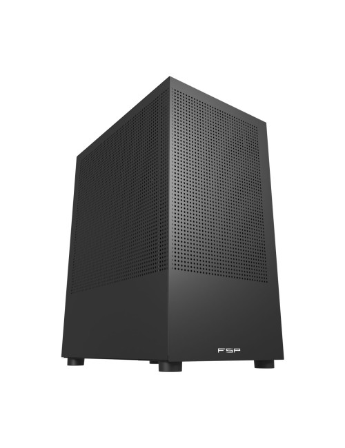 Fortron Case | S110-B | Black | M-ATX Mid Tower | Power supply included No