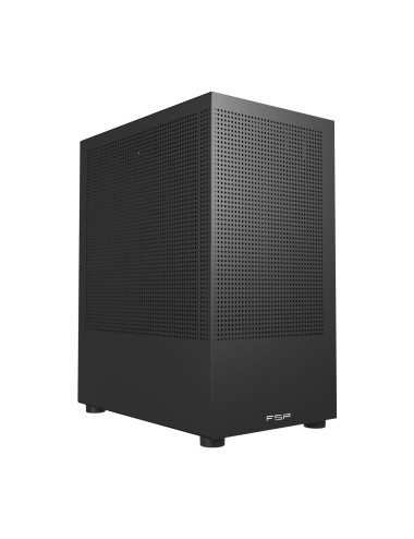 Fortron Case | S110-B | Black | M-ATX Mid Tower | Power supply included No