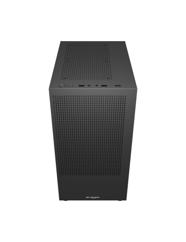 Fortron Case | S110-B | Black | M-ATX Mid Tower | Power supply included No