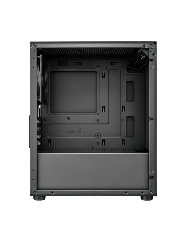 Fortron Case | S110-B | Black | M-ATX Mid Tower | Power supply included No