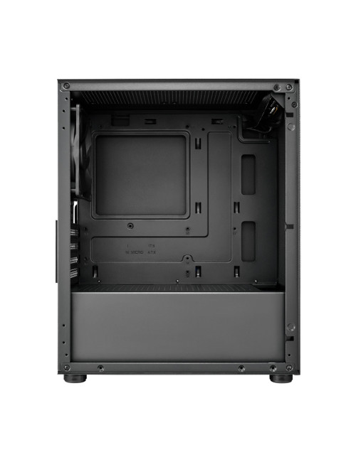 Fortron Case | S110-B | Black | M-ATX Mid Tower | Power supply included No