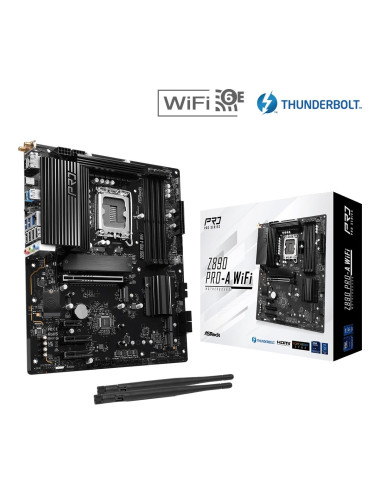 Mainboard|ASROCK|Intel Z890|LGA1851|ATX|Memory DDR5|Memory slots 4|Z890PRO-AWIFI