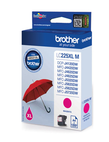 Brother LC-225XLM | Ink Cartridge | Magenta