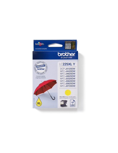 Brother LC225XLY | Ink Cartridge | Yellow