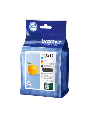 Brother LC3211VAL Cartridge Value Pack BK/C/M/Y | Brother