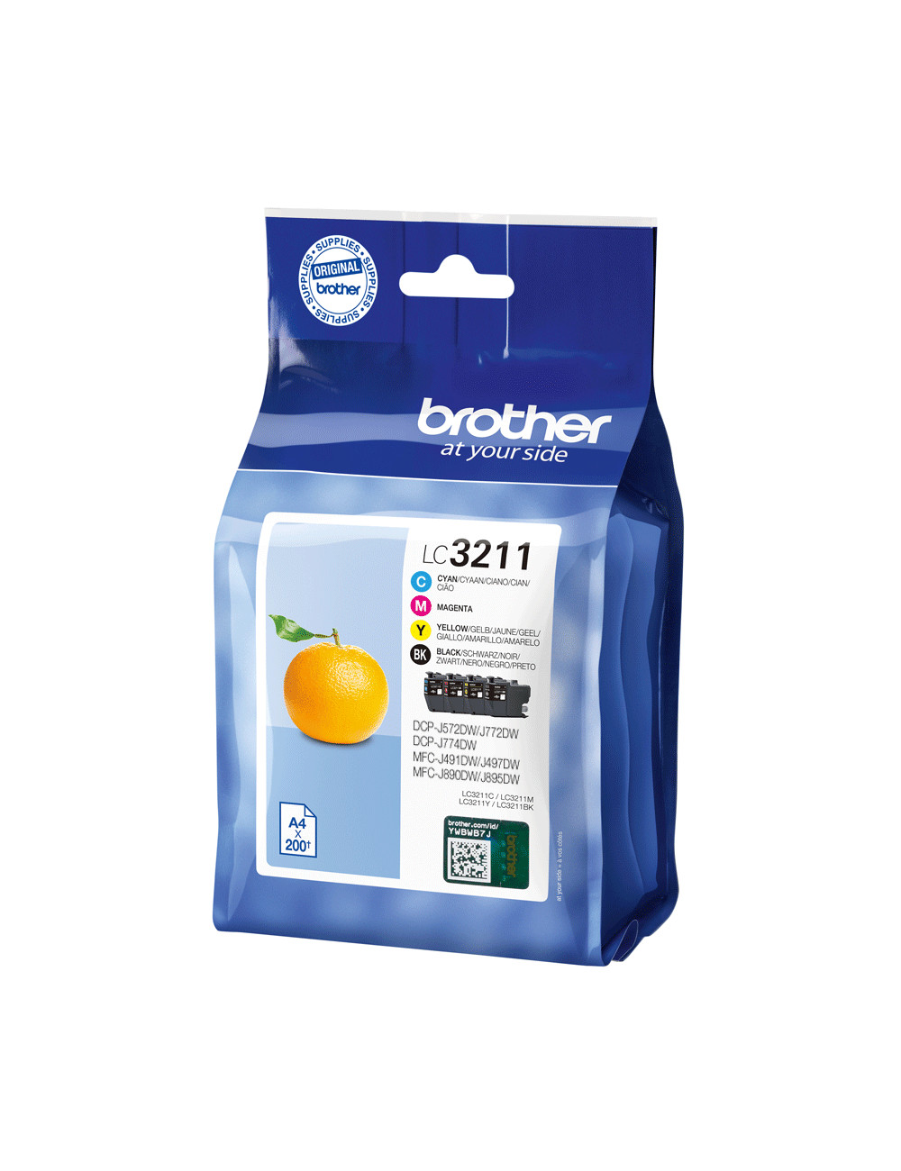 Brother LC3211VAL Cartridge Value Pack BK/C/M/Y | Brother