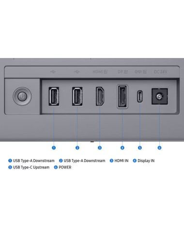 Samsung LS32FM902SUXDU 32" Smart Monitor M9 M90SF 4K OLED Vision AI, 3840x2160/16:9/250cd/m2/0.03ms/HDMI, USB, DP