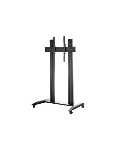 EDBAK Floor stand | TRV200 Videoconferencing Trolley | Tilt | 75-86 " | Maximum weight (capacity) 120 kg | Black