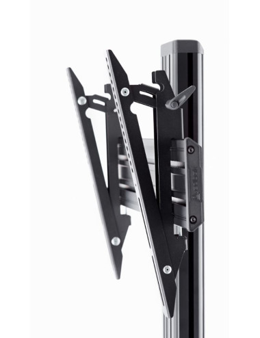 EDBAK Floor stand | TRV200 Videoconferencing Trolley | Tilt | 75-86 " | Maximum weight (capacity) 120 kg | Black