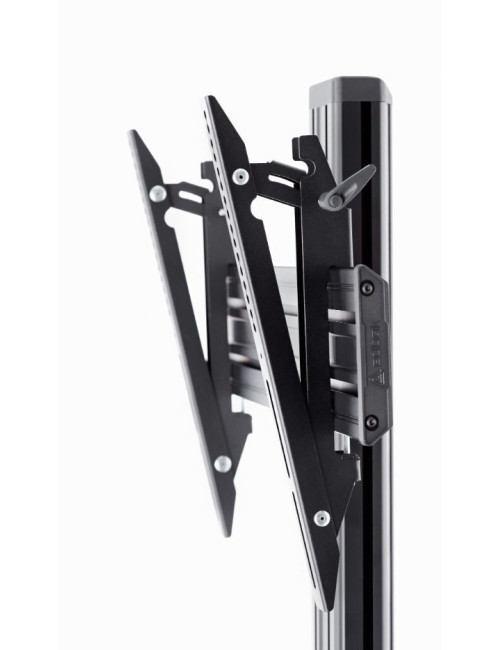 EDBAK Floor stand | TRV200 Videoconferencing Trolley | Tilt | 75-86 " | Maximum weight (capacity) 120 kg | Black