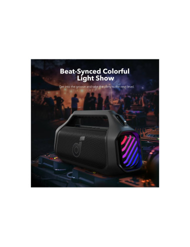 Anker Soundcore | Portable Bluetooth Speaker | Boom 2 Plus | 140 W | Bluetooth | Black | Portable | Wireless connection