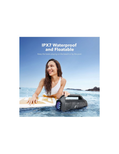 Anker Soundcore | Portable Bluetooth Speaker | Boom 2 Plus | 140 W | Bluetooth | Black | Portable | Wireless connection