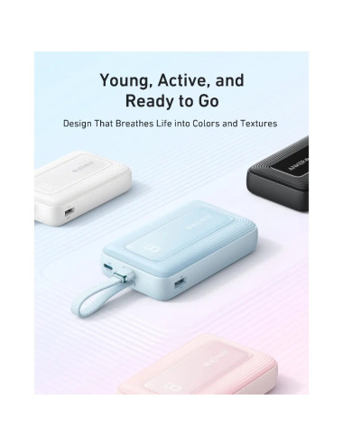 Anker Power Bank | A1689H21 | 20000 mAh | White