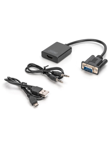 Digitus | VGA - HDMI Converter | DA-70473
