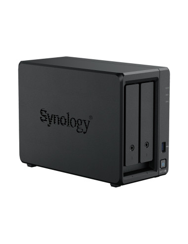Synology DiskStation | DS725+ | AMD Ryzen | R1600 | 4 GB | DDR4 | Black