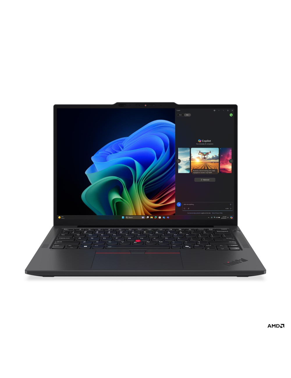 Lenovo ThinkPad X13 G6 AMD | Black | 13.3 " | IPS | WUXGA | 1920 x 1200 pixels | Anti-glare | AMD Ryzen AI 5 PRO | 340 | 32 GB |