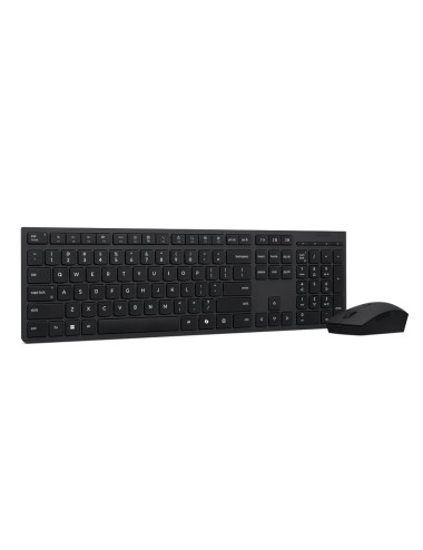 Lenovo Professional | Keyboard and Mouse Combo | Wireless | US Euro | Bluetooth | Black | 2.4 GHz