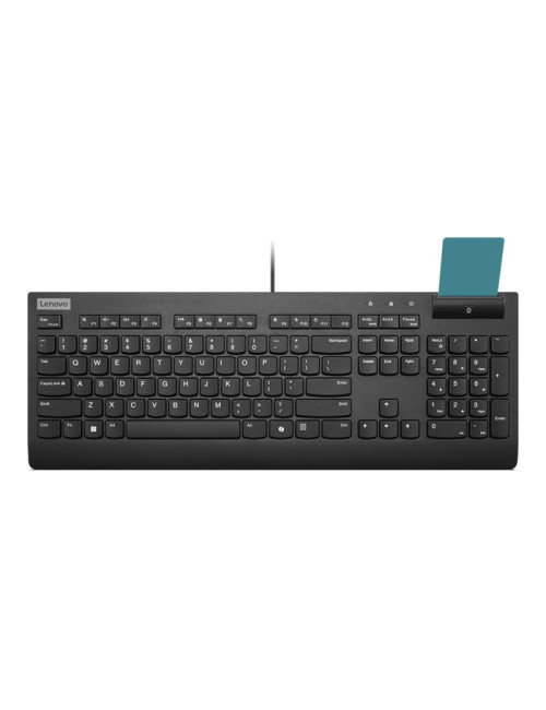 Lenovo Smartcard II | Keyboard | Wired | Estonian | Black | USB-A | Plunger type switch