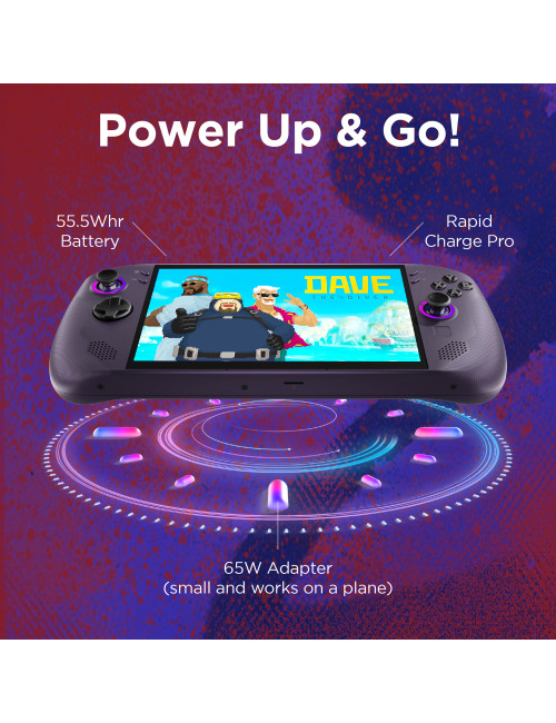 Lenovo Legion Go S 8ARP1 (Power adapter not included) | 8 " | Touchscreen | AMD Ryzen Z2 Go | 32 GB | Solid-state drive capacity