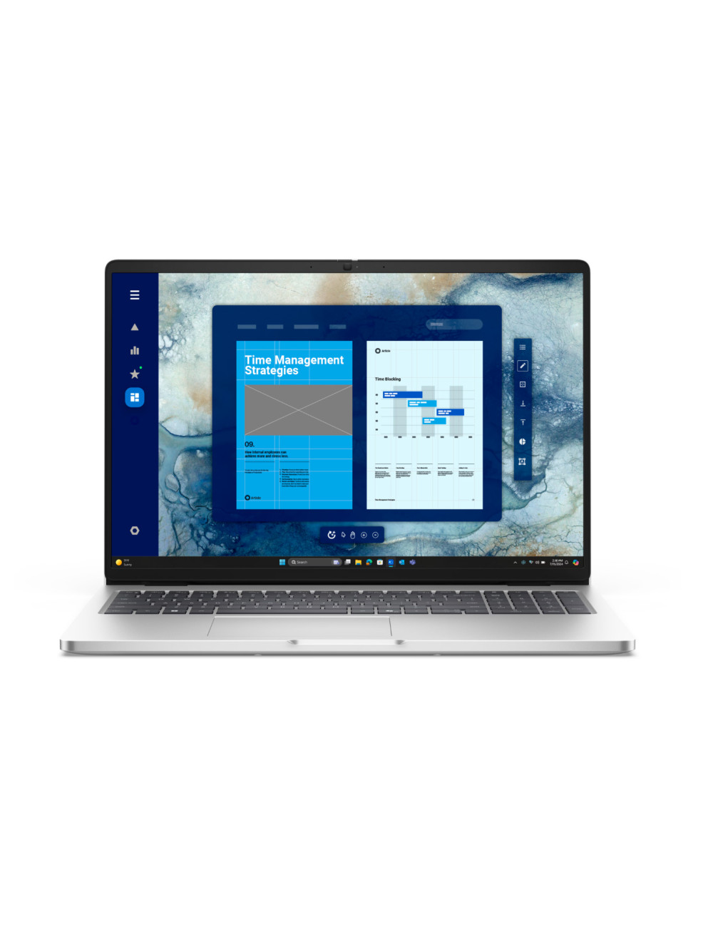 Dell Pro 16 PC16250 | 16 " | FHD+ | Anti-glare | Intel Core Ultra 5 | 235U | 16 GB | DDR5 | Solid-state drive capacity 512 GB | 