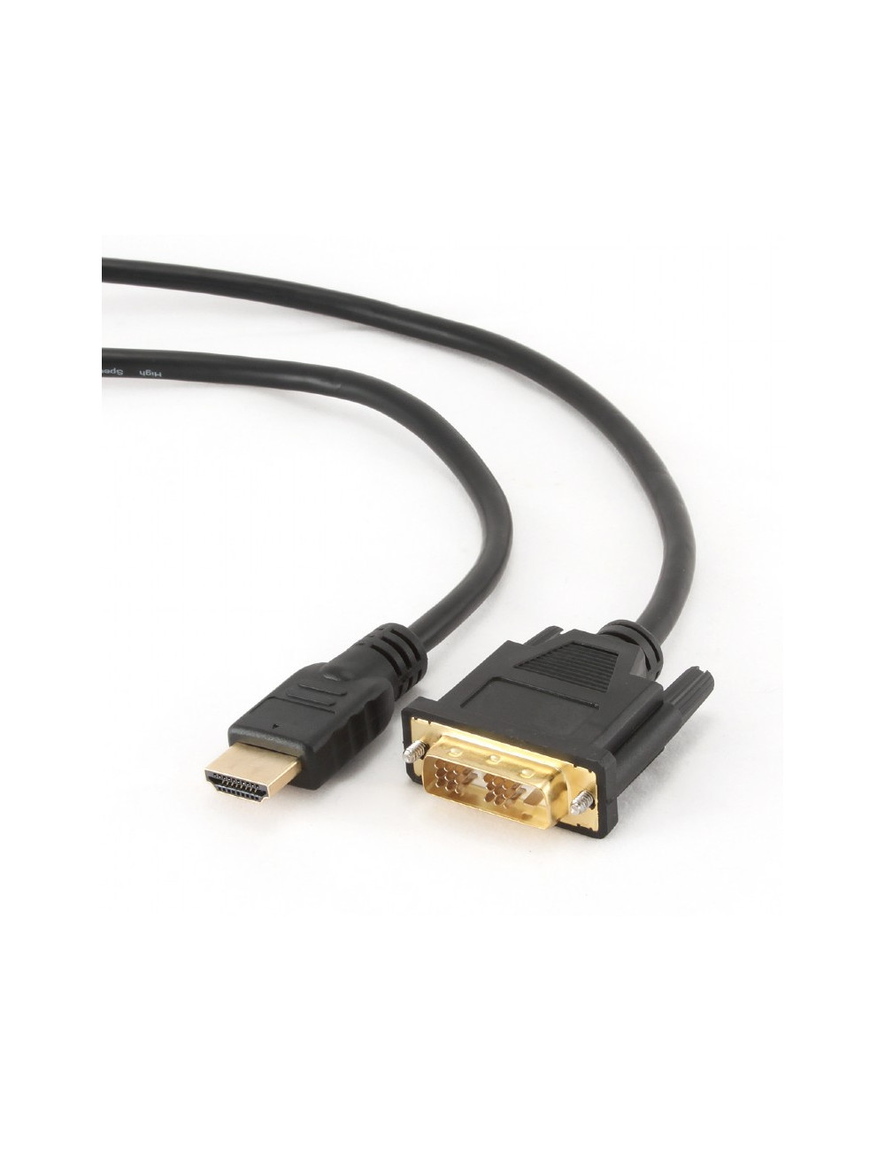 Gembird | HDMI to DVI cable (Single Link) | HDMI 19pin male | DVI 18+1pin male | HDMI to DVI-D | 0.5 m