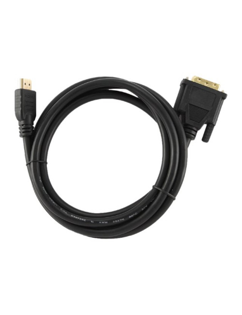 Gembird | HDMI to DVI cable (Single Link) | HDMI 19pin male | DVI 18+1pin male | HDMI to DVI-D | 0.5 m