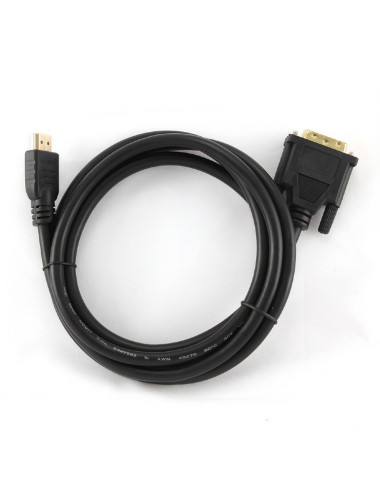 Gembird | HDMI to DVI cable (Single Link) | HDMI 19pin male | DVI 18+1pin male | HDMI to DVI-D | 0.5 m