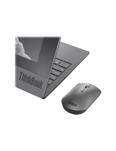Lenovo | ThinkBook Bluetooth Silent Mouse | Wireless | Bluetooth 5.0 | Iron Grey | 1 year(s)