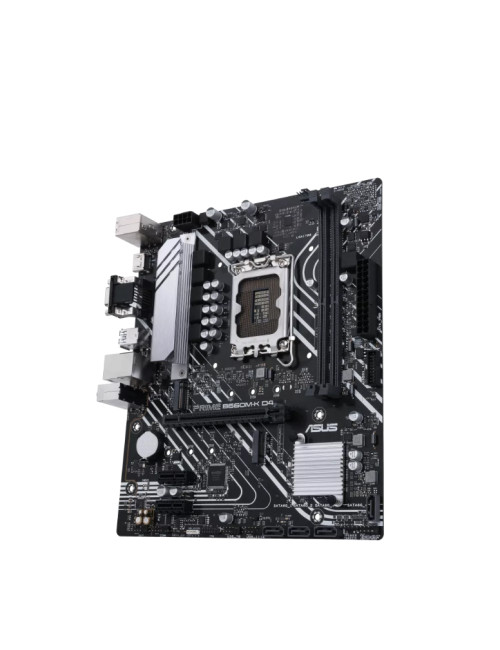 Asus | PRIME B660M-K D4 | Processor family Intel | Processor socket LGA1700 | DDR4 DIMM | Supported hard disk drive interfaces S