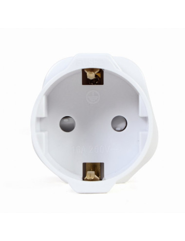 Cablexpert AC power adapter, EU Schuko socket to UK plug, 13 A | A-AC-EUFUKM-01 | Power adapter