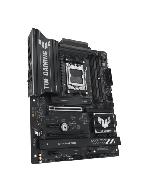 Asus TUF GAMING B850-PLUS WIFI | Processor family AMD | Processor socket AM5 | DDR5 DIMM | Number of SATA connectors 4