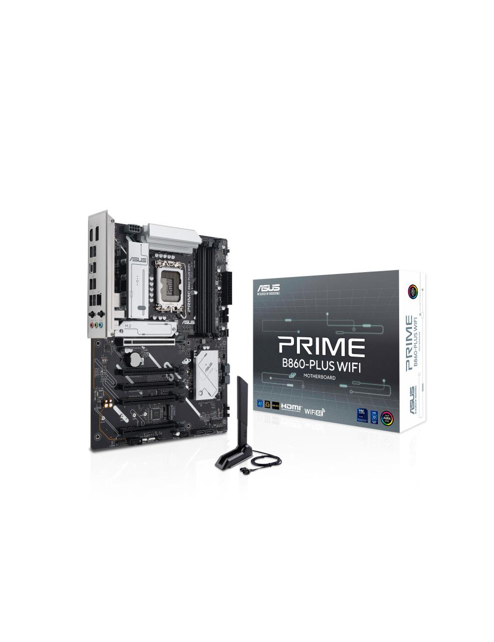 Mainboard|ASUS|Intel B860 Express|LGA1851|Micro-ATX|Memory DDR5|Memory slots 4|4xPCI-Express 4.0 16x|1xPCI-Express 5.0 16x|2xM.2