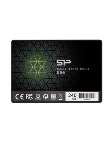 Silicon Power | S56 | 240 GB | SSD form factor 2.5" | Solid-state drive interface SATA | Read speed 460 MB/s | Write speed 450 M