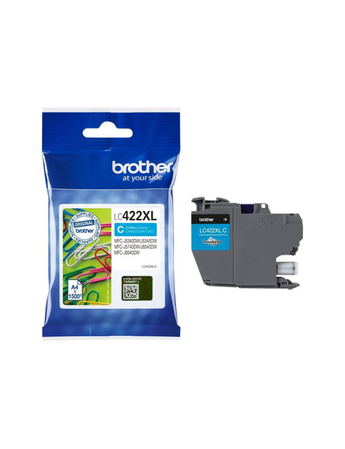 Brother LC422XLC | Ink Cartridge | Cyan