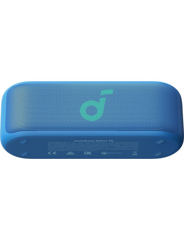Anker Soundcore Speaker | Select 2S | 20 W | Waterproof | Bluetooth | Blue | Portable | Wireless connection
