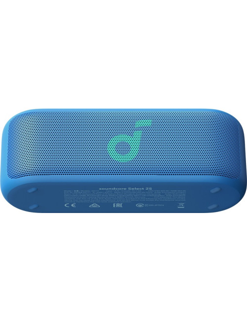 Anker Soundcore Speaker | Select 2S | 20 W | Waterproof | Bluetooth | Blue | Portable | Wireless connection