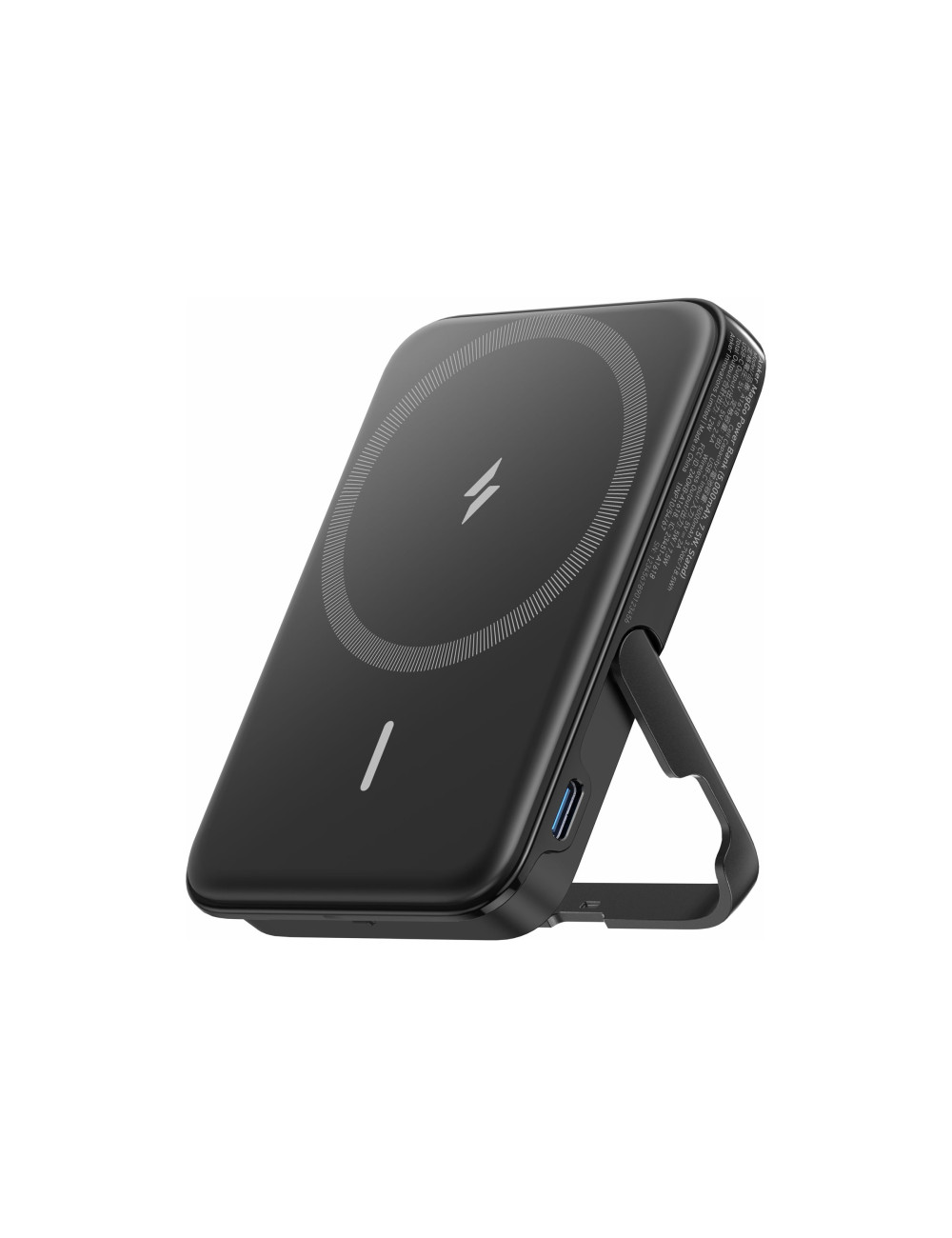 Anker 322 MagGo Power Bank with Holder | A1618G11 | 5000 mAh | Black