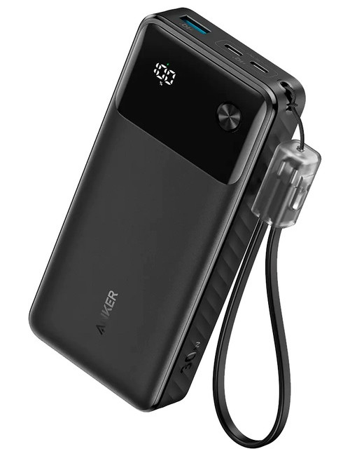 Anker Power Bank, B2B - Europe (excluded UK plug), 30 W | A1384G11 | 20000 mAh | Black