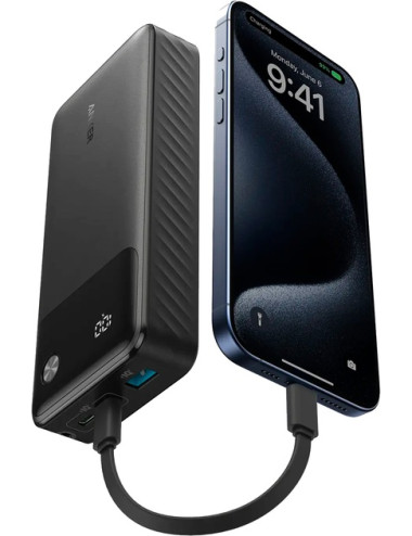 Anker Power Bank, B2B - Europe (excluded UK plug), 30 W | A1384G11 | 20000 mAh | Black