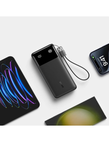 Anker Power Bank, B2B - Europe (excluded UK plug), 30 W | A1384G11 | 20000 mAh | Black