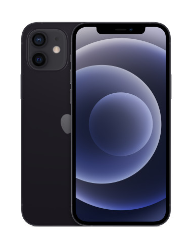 Apple iPhone 12 Black, 6.1 ", XDR OLED, 2532 x 1170 pixels, Apple, A14 Bionic, Internal RAM 4 GB, 128 GB, Single SIM, Nano-SIM a