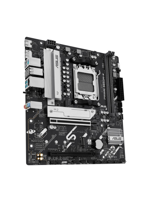 Asus PRIME B850M-K | Processor family AMD | Processor socket AM5 | DDR5 | Supported hard disk drive interfaces SATA, M.2 | Numbe