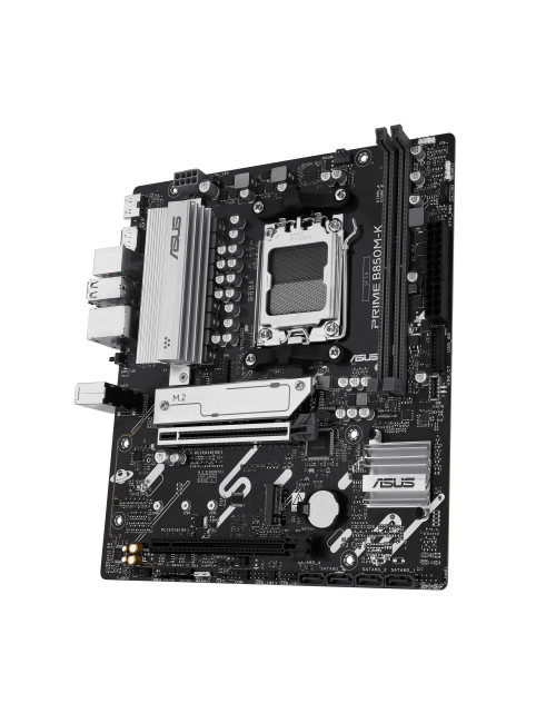 Asus PRIME B850M-K | Processor family AMD | Processor socket AM5 | DDR5 | Supported hard disk drive interfaces SATA, M.2 | Numbe