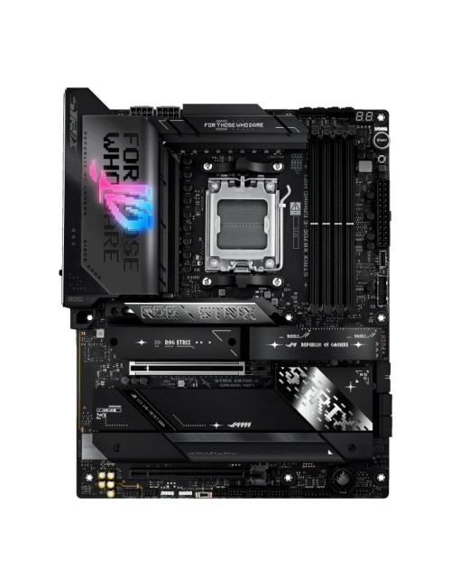 Asus ROG STRIX X870E-E GAMING WIFI | Processor family AMD | Processor socket AM5 | DDR5 | Supported hard disk drive interfaces S