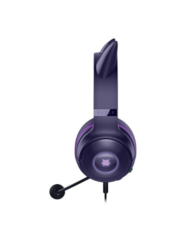 Razer Headset | Kraken Kitty V2 | Wired | Over-ear | Microphone | Noise canceling | Gengar Edition
