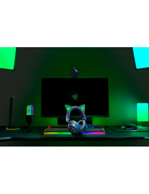 Razer Headset | Kraken Kitty V3 Pro | Bluetooth | Over-ear | Microphone | Wireless | Black