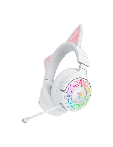 Razer Headset | Kraken Kitty V3 Pro | Bluetooth | Over-ear | Microphone | Wireless | White