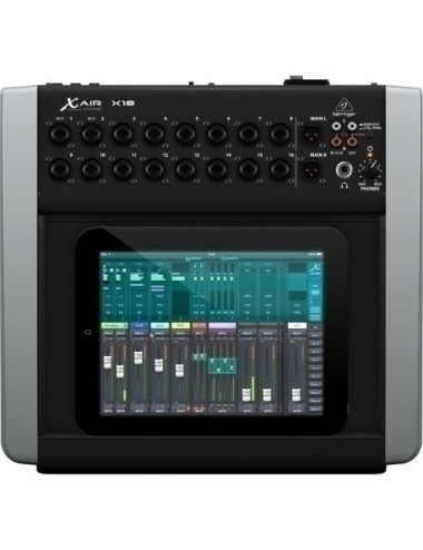 Behringer X18 audio mixer...