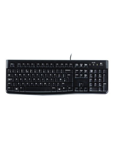 Logitech Desktop MK120 Wired keyboard USB Mouse included US Black
